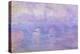 Waterloo Bridge in Fog, 1899-1901-Claude Monet-Premier Image Canvas