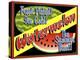 Watermelon Crate Label-Mark Frost-Premier Image Canvas