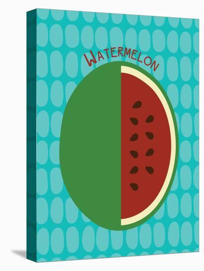 Watermelon Print-null-Stretched Canvas