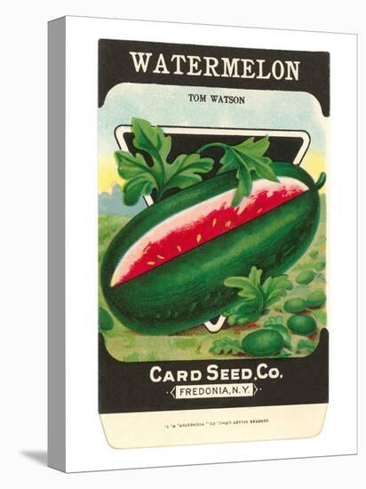 Watermelon Seed Packet-null-Stretched Canvas