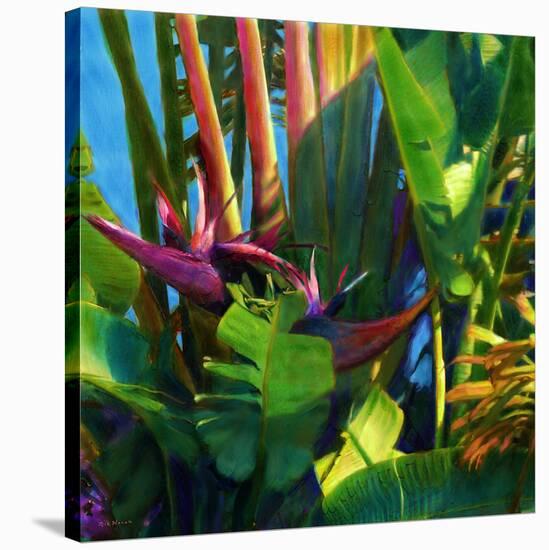 WaterPalm 03-Rick Novak-Stretched Canvas