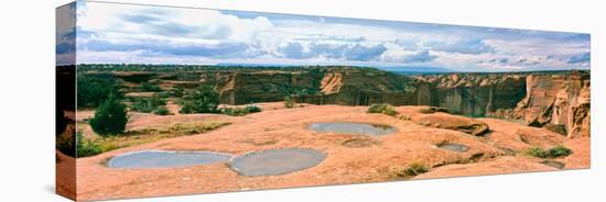 Waterpocket pools, Canyon De Chelly National Monument, Arizona, USA-null-Premier Image Canvas