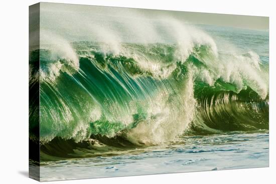 Wave on Wave-Super powerful breaking ocean wave, Kauai, Hawaii-Mark A Johnson-Premier Image Canvas