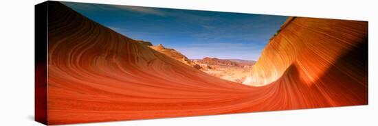 Wave Pattern on Sandstone Rock Formations, Paria Canyon-Vermilion Cliffs Wilderness-null-Premier Image Canvas