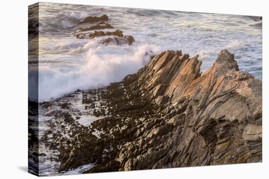 Waves Along the Coast, Montana de Oro SP, Los Osos, California-Rob Sheppard-Premier Image Canvas