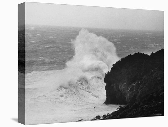 Waves Breaking on Garden Gate Beach-Carl Mydans-Premier Image Canvas