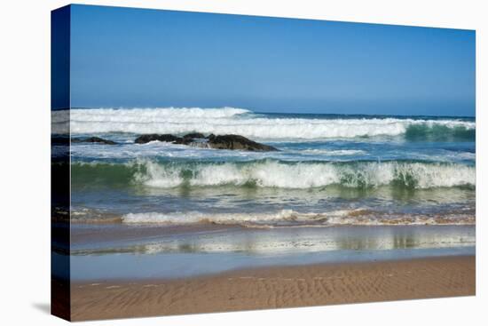 Waves Crashing Ashore from Indian Ocean-Kim Walker-Premier Image Canvas