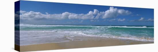 Waves Crashing on the Beach, Sunset Beach, Oahu, Hawaii, USA-null-Premier Image Canvas