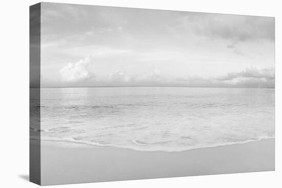 Waves on the beach, Seven Mile Beach, Grand Cayman, Cayman Islands-null-Premier Image Canvas