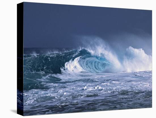 Waves on the North Shore of Oahu, Hawaii, USA-Charles Sleicher-Premier Image Canvas