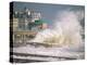 Waves Pounding Bandstand, Storm in Eastbourne, East Sussex, England, United Kingdom, Europe-Ian Griffiths-Premier Image Canvas