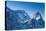 Waxenstein, Hšllental, Winter, Mountaineering, Aerial Shot-Frank Fleischmann-Premier Image Canvas