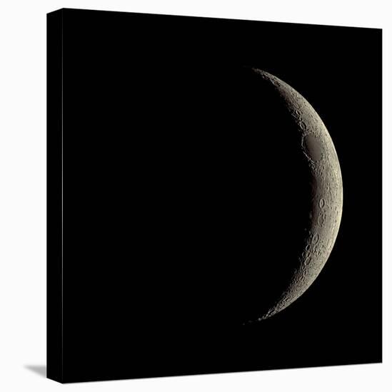 Waxing Crescent Moon-Eckhard Slawik-Premier Image Canvas