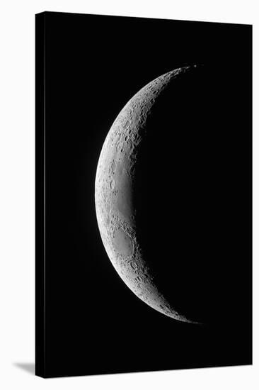 Waxing crescent Moon-null-Stretched Canvas