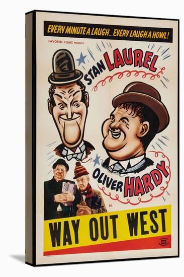 Way Out West, 1937-null-Premier Image Canvas