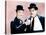 Way Out West, Stan Laurel, Oliver Hardy, 1937-null-Stretched Canvas