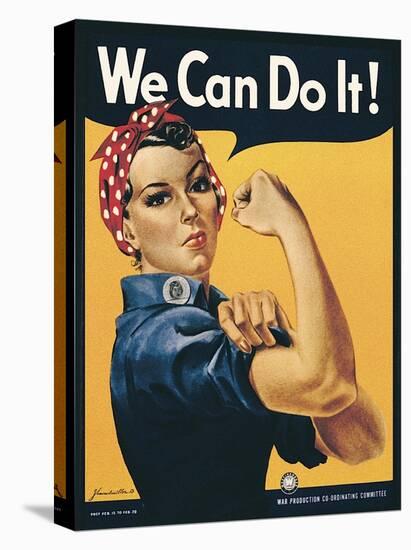 We Can Do It!-J^H^ Miller-Stretched Canvas