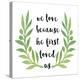 We Love-Erin Clark-Premier Image Canvas