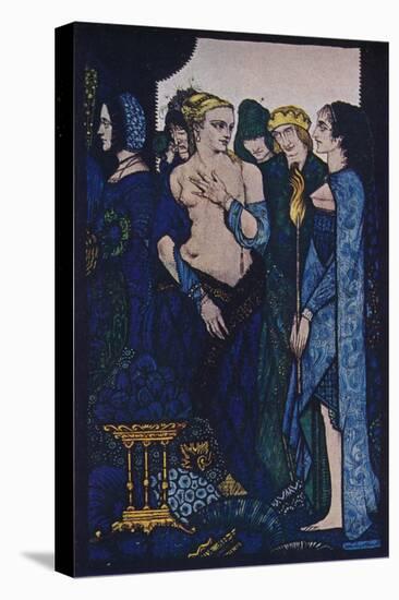 'We Named Lucrezia Crivelli and Titian's Lady', c1910-Harry Clarke-Premier Image Canvas