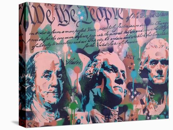 We The People-Abstract Graffiti-Premier Image Canvas