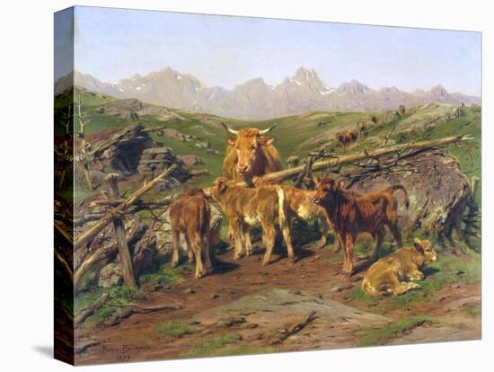 Weaning the Calves-Rosa Bonheur-Premier Image Canvas