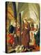 Wedding at Cana, Panel from Stories of Christ, St Wolfgang Altarpiece, 1479-1481-Michael Pacher-Premier Image Canvas