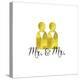 Wedding Couple Mr Mr-Tina Lavoie-Premier Image Canvas