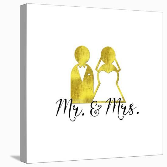 Wedding Couple Mr Mrs-Tina Lavoie-Premier Image Canvas