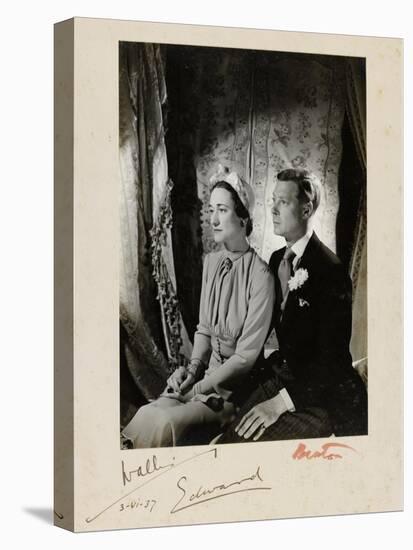 Wedding Duke and Duchess of Windsor-Cecil Beaton-Premier Image Canvas