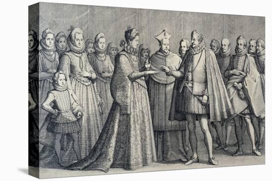 Wedding of Ferdinando De' Medici and Christine of Lorraine, 1589-Jacques Callot-Premier Image Canvas