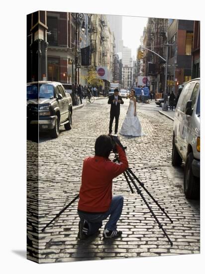 Wedding Photo Shoot in Soho, Manhattan, New York City, New York, USA-R H Productions-Premier Image Canvas