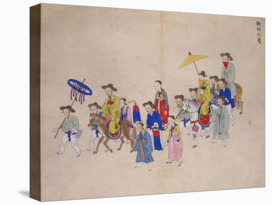 Wedding Procession with Groom-Kim Junkeun-Premier Image Canvas