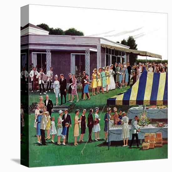 "Wedding Reception," June 9, 1962-Ben Kimberly Prins-Premier Image Canvas