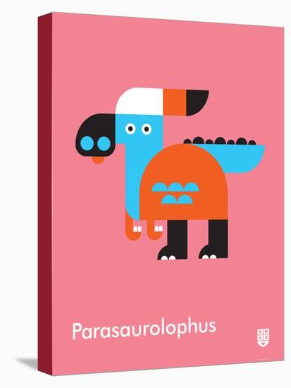 Wee Dinos, Parasaurolophus-Wee Society-Stretched Canvas
