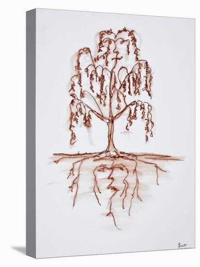 Weeping willow with heart and soul-Richard Lawrence-Premier Image Canvas