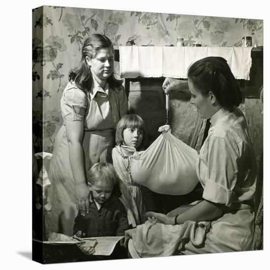 Weighing a Baby, Kentucky-null-Premier Image Canvas
