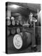 Weighing Barrels of Blended Whisky at Wiley and Co, Sheffield, South Yorkshire, 1960-Michael Walters-Premier Image Canvas