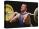 Weightlifter in Action-null-Premier Image Canvas