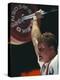 Weightlifter in Action-null-Premier Image Canvas