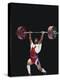 Weightlifter in Action-null-Premier Image Canvas