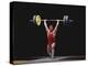 Weightlifter in Action-null-Premier Image Canvas