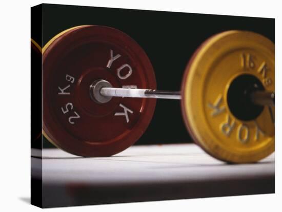 Weightlifting Equipment-Paul Sutton-Premier Image Canvas