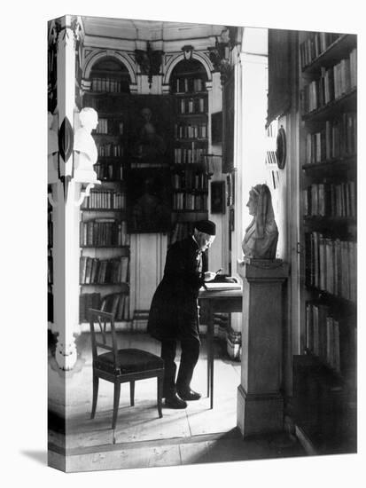 Weimar, Library, Rococo Room, Ca.1904-null-Premier Image Canvas