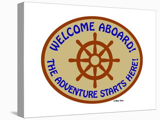 Welcome Aboard Adventure-Mark Frost-Premier Image Canvas