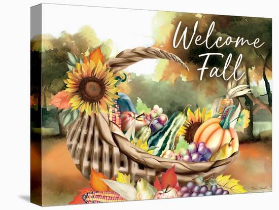 Welcome Fall-Nicole DeCamp-Stretched Canvas