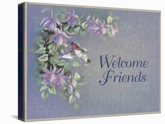 Welcome Friends-unknown Chiu-Stretched Canvas