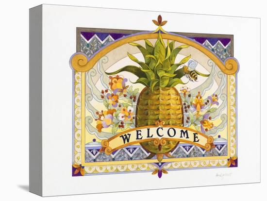 Welcome Pineapple-David Galchutt-Premier Image Canvas