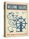 Welcome Sailors-Anderson Design Group-Stretched Canvas
