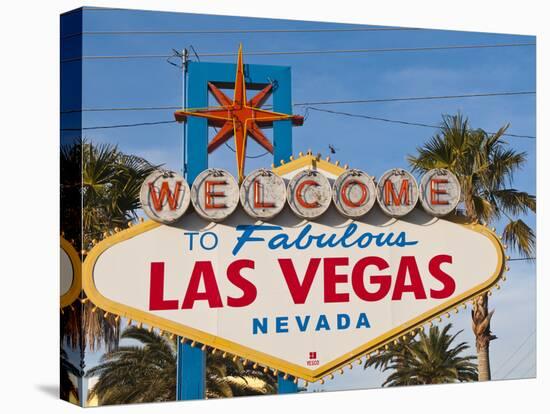 Welcome to Las Vegas Sign, Las Vegas, Nevada, United States of America, North America-Michael DeFreitas-Premier Image Canvas