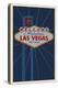 Welcome to Las Vegas Sign-Lantern Press-Stretched Canvas